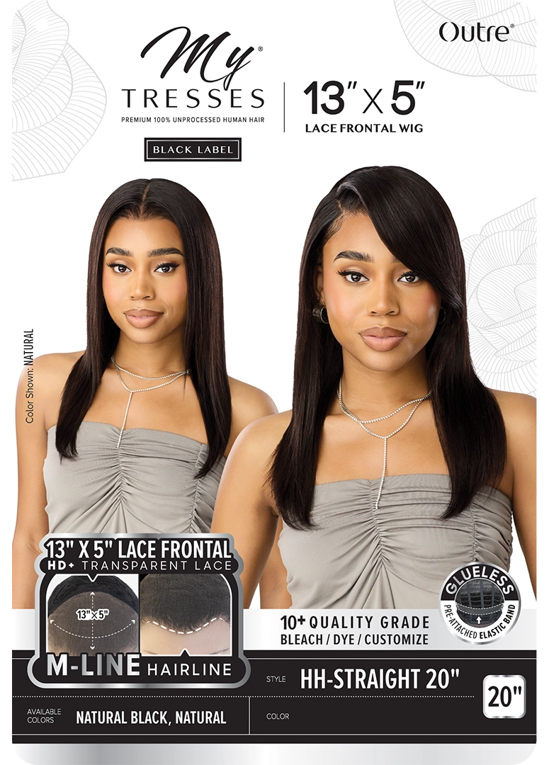 Outre MyTresses Black Label 13"x5" Lace Front Wig HH Straight 20" QLHMBMS20