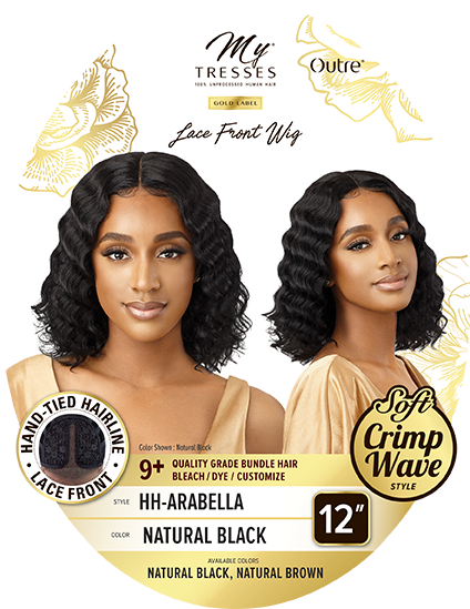 My Tresses Gold Label 9A Unprocessed Human Hair Lace Front Wig HH-Arabella - Elevate Styles