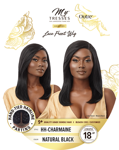 My Tresses Gold Label 9A Unprocessed Human Hair Lace Front Wig HH-Charmaine - Elevate Styles
