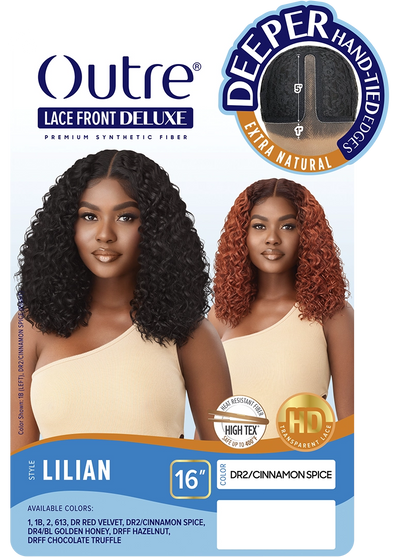 Outre Premium Synthetic Lace Front Deluxe Wig Lilian - Elevate Styles
