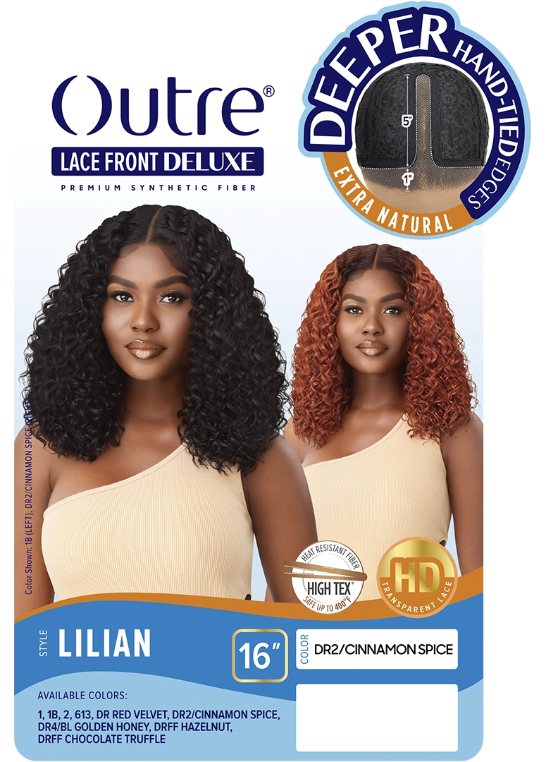 Outre Premium Synthetic Lace Front Deluxe Wig Lilian - Elevate Styles
