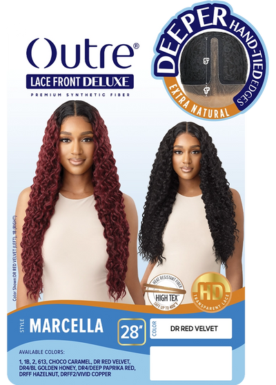 Outre Premium Synthetic Lace Front Deluxe Wig Marcella - Elevate Styles
