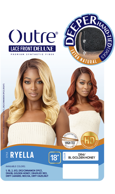 Outre Premium Synthetic Lace Front Deluxe Wig Ryella 18" - Elevate Styles
