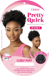 Thumbnail for Outre Pretty Quick Pony - Curly Puff - Elevate Styles