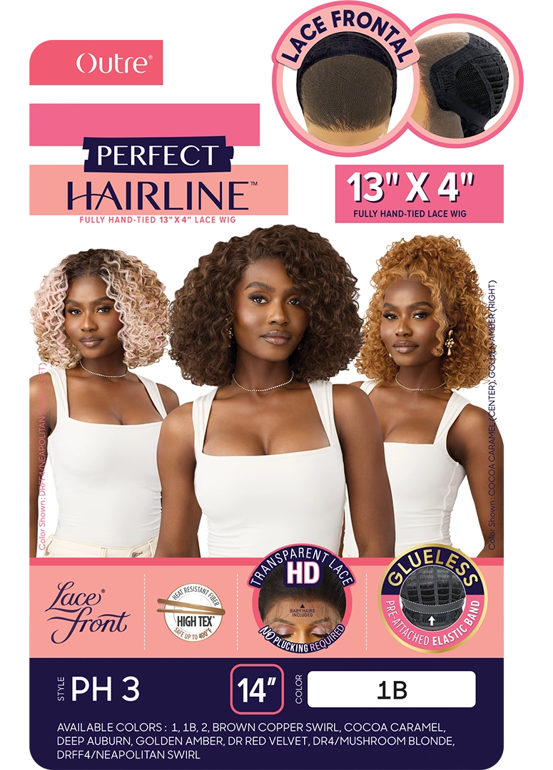 Outre Perfect Hairline 360 Frontal Lace 13"x 6" HD Transparent Lace Front Wig PH3 QLPHLPH3 - Elevate Styles