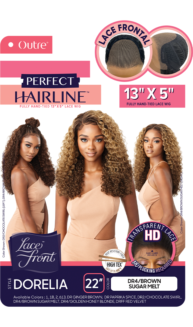 Outre Perfect Hairline 13"x 4"  HD Transparent Lace Front Wig Dorelia - Elevate Styles