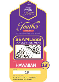 Thumbnail for Outre Purple Pack Brazilian Bundle - Feather Crochet Hawaiian 18
