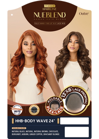 Thumbnail for Outre Perfect Hairline NueBlend – 13x6 Lace Frontal HHB-Body Wave 24
