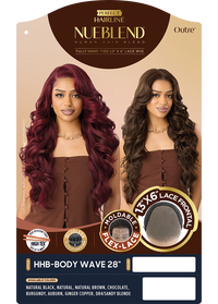Thumbnail for Outre Perfect Hairline NueBlend – 13x6 Lace Frontal HHB-Body Wave 28