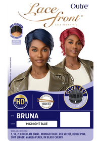 Thumbnail for Outre Synthetic Glueless HD Transparent Lace Front Wig Bruna QLBRU - Elevate Styles