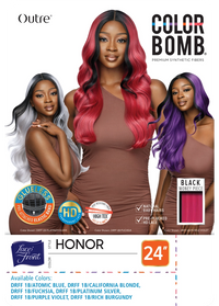 Thumbnail for Outre Color Bomb Lace Front Wig Honor - Elevate Styles