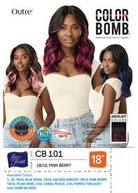 Thumbnail for Outre Color Bomb Lace Front Wig CB101 - Elevate Styles