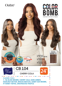 Thumbnail for Outre Color Bomb Lace Front Wig CB104 - Elevate Styles