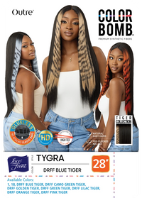 Thumbnail for Outre Color Bomb Lace Front Wig Tygra - Elevate Styles