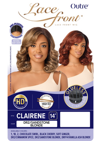 Thumbnail for Outre Synthetic Glueless HD Transparent Lace Front Wig Clairene QLCRN