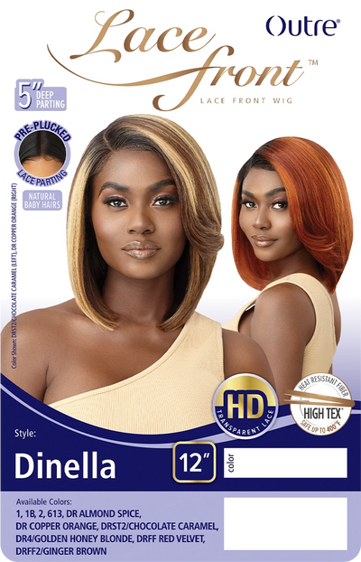 Outre 5" HD Lace Front Wig Dinella - Elevate Styles
