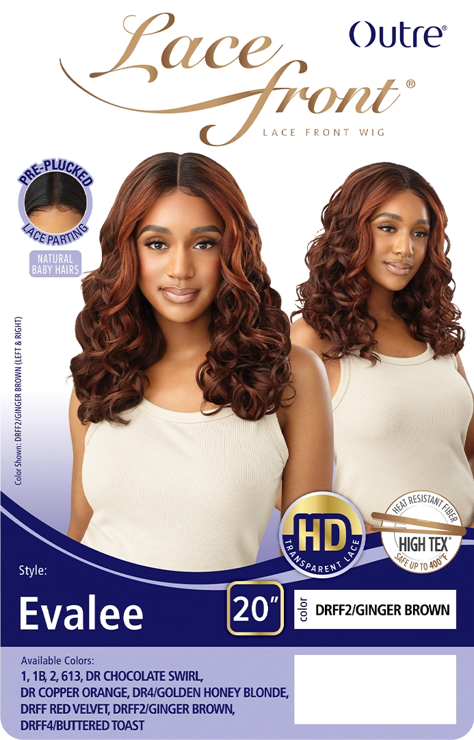 Outre HD Lace Front Wig Evalee 20" - Elevate Styles