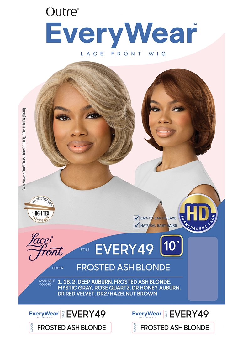 Outre Synthetic Pre-Plucked HD Transparent Lace Front Wig Every 49 QLEWE49