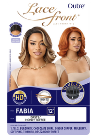 Thumbnail for Outre Synthetic Glueless HD Transparent Lace Front Wig Fabia QLFAB - Elevate Styles