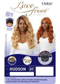 Thumbnail for Outre Synthetic Glueless HD Transparent Lace Front Wig Hudson - Elevate Styles