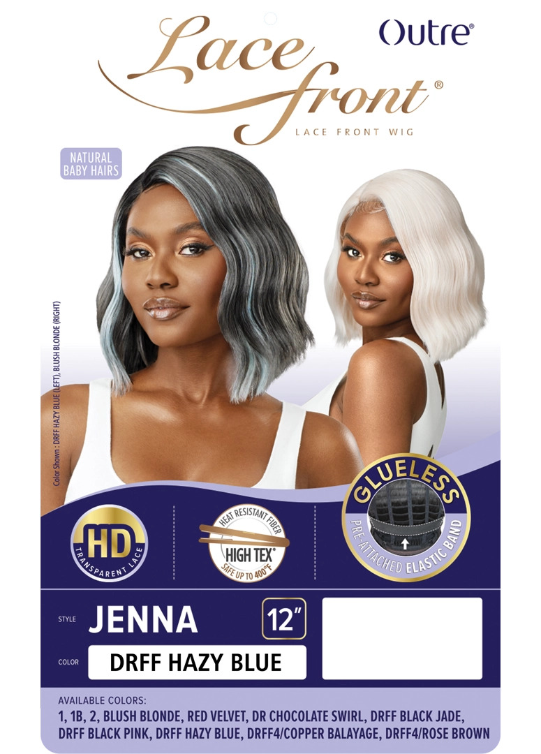 Outre HD Transparent Lace Glueless Lace Front Wig Jenna - Elevate Styles