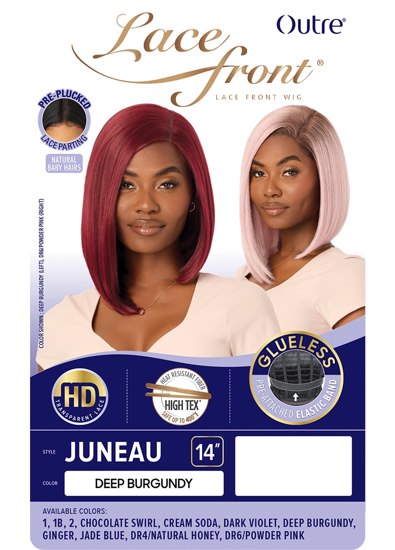 Outre Synthetic Glueless HD Transparent Lace Front Wig JUNEAU QLJUN - Elevate Styles