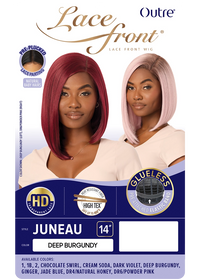 Thumbnail for Outre Synthetic Glueless HD Transparent Lace Front Wig JUNEAU QLJUN - Elevate Styles