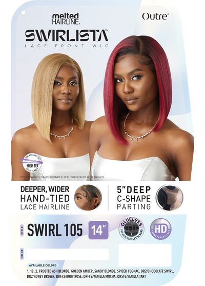 Outre HD Melted Hairline Swirlista Swirl 105 - Elevate Styles
