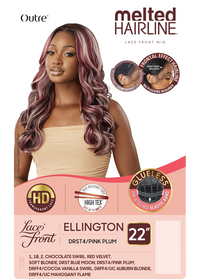 Thumbnail for Outre Synthetic Melted Hairline HD Lace Front Wig Ellington QLMHELL - Elevate Styles