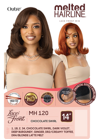 Thumbnail for Outre Synthetic Melted Hairline HD Lace Front Wig MH120 QLMHMH120 - Elevate Styles