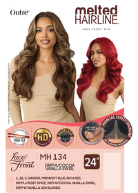 Thumbnail for Outre Synthetic Melted Hairline HD Lace Front Wig MH134 QLMHMH134 - Elevate Styles