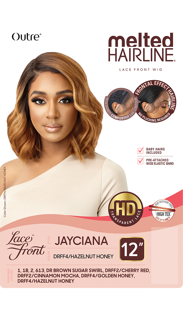 Outre Melted Hairline Collection - Swiss Lace Front Wig Jayciana - Elevate Styles