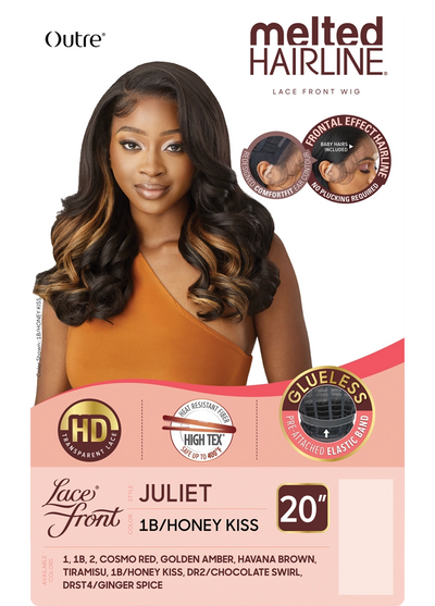 Outre HD Melted Hairline Lace Front Wig Juliet - Elevate Styles
