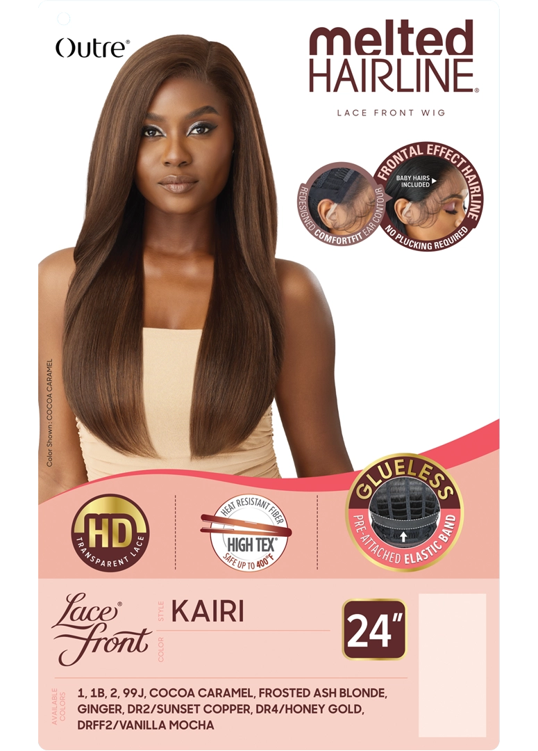 Outre HD Melted Hairline Lace Front Wig Kairi - Elevate Styles