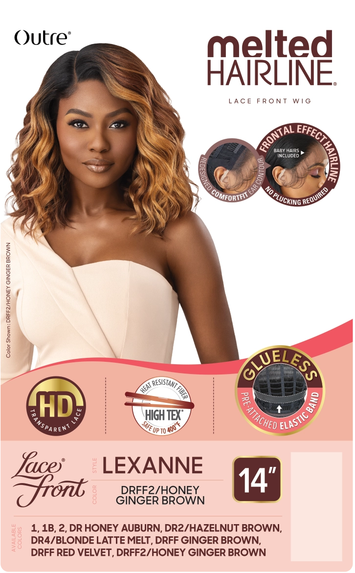 Outre HD Melted Hairline Lace Front Wig - Lexanne - Elevate Styles