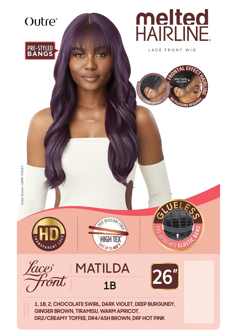 Outre Synthetic Melted Hairline HD Lace Front Wig Matilda QLMHMAT - Elevate Styles