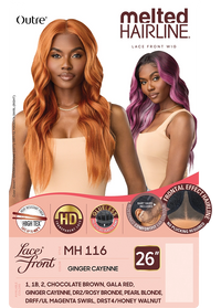 Thumbnail for Outre Synthetic Melted Hairline HD Lace Front Wig MH116 QLMHMH116 - Elevate Styles