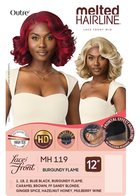 Thumbnail for Outre Synthetic Melted Hairline HD Lace Front Wig MH119 QLMHMH119 - Elevate Styles