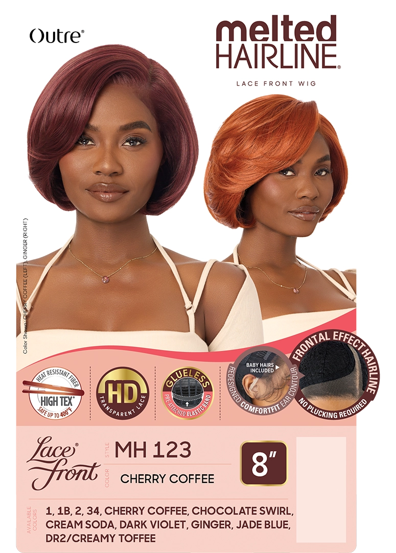 Outre Synthetic Melted Hairline HD Lace Front Wig MH123 QLMHMH123