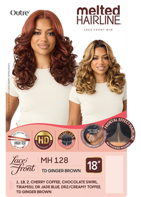 Thumbnail for Outre Synthetic Melted Hairline HD Lace Front Wig MH128 QLMHMH128