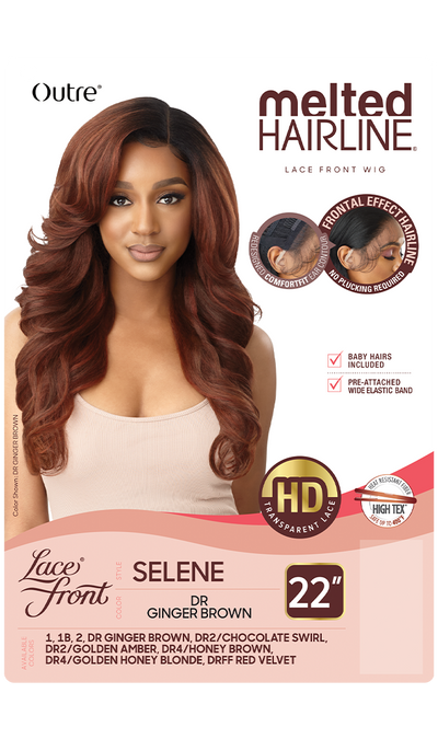 Outre Melted Hairline Collection HD Swiss Lace Front Wig Selene - Elevate Styles
