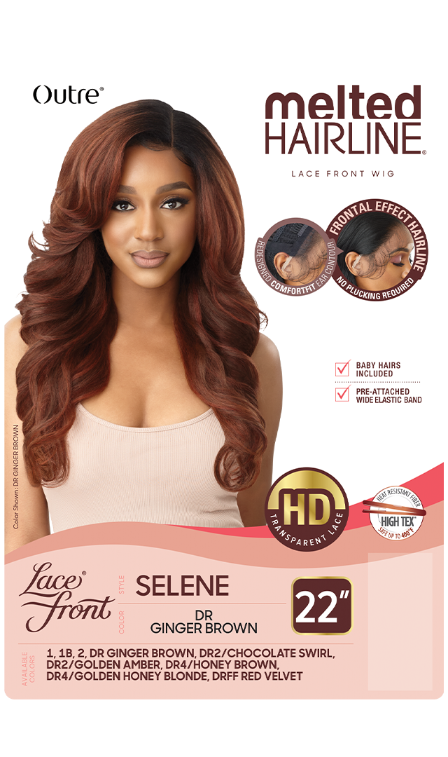 Outre Melted Hairline Collection HD Swiss Lace Front Wig Selene - Elevate Styles