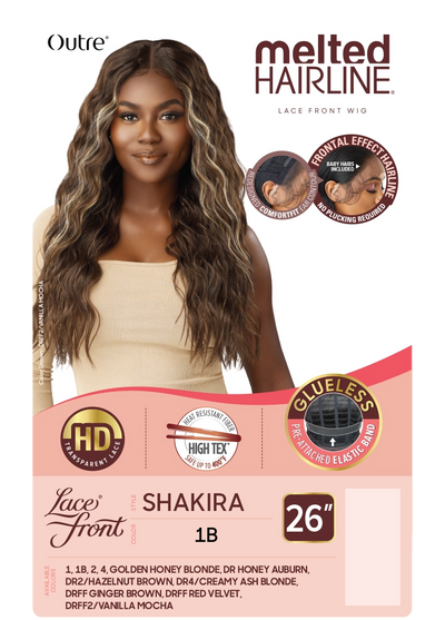 Outre Melted Hairline HD Lace Front Wig Shakira - Elevate Styles
