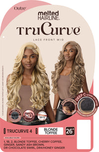 Thumbnail for Outre Melted Hairline TruCurve Synthetic Lace Front Wig - TRUCURVE 4 QLMHTTC4 - Elevate Styles