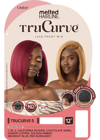 Thumbnail for Outre Melted Hairline TruCurve Synthetic Lace Front Wig - TRUCURVE5 QLMHTTC5 - Elevate Styles