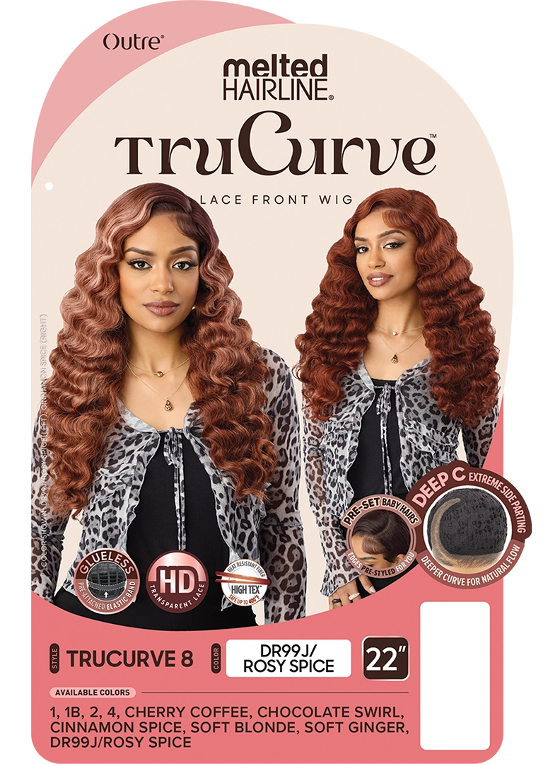 Outre Melted Hairline TruCurve Synthetic Lace Front Wig - TRUCURVE 8 QLMHTTC8 - Elevate Styles