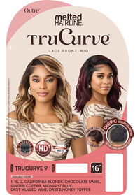 Thumbnail for Outre Melted Hairline TruCurve Synthetic Lace Front Wig - TRUCURVE 9 QLMHTTC9