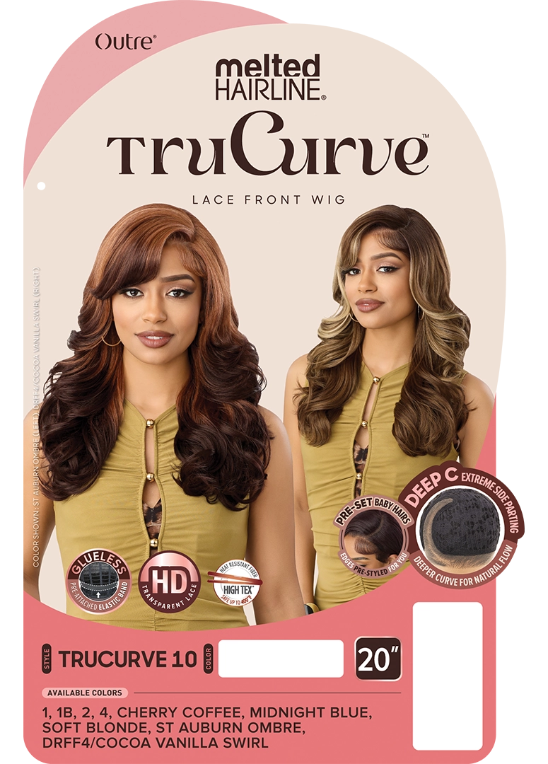 Outre Melted Hairline TruCurve Synthetic Lace Front Wig - TRUCURVE 10 QLMHTTC10