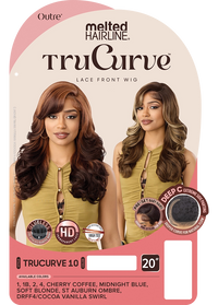 Thumbnail for Outre Melted Hairline TruCurve Synthetic Lace Front Wig - TRUCURVE 10 QLMHTTC10
