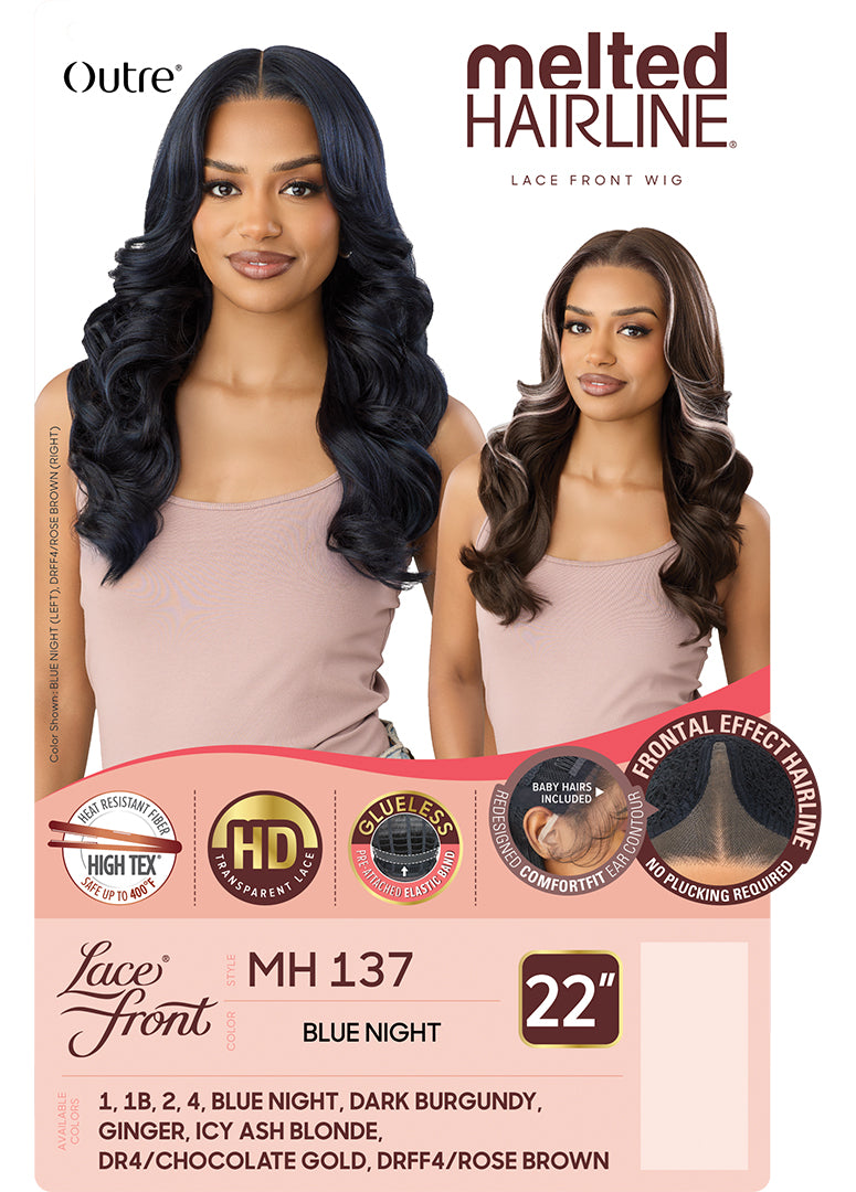 Outre Synthetic Melted Hairline HD Lace Front Wig MH137 QLMHMH137 - Elevate Styles